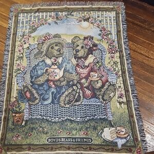 Boyds Bears & Friends Tapestry Throw